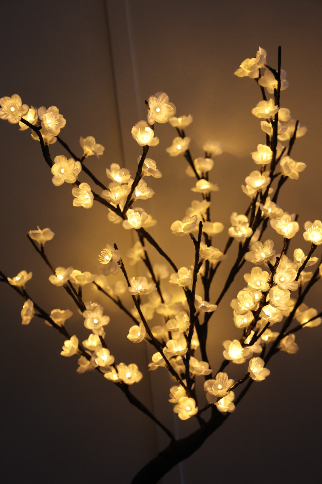 Warm LED Pre-lit Bonsai Tree Lamp